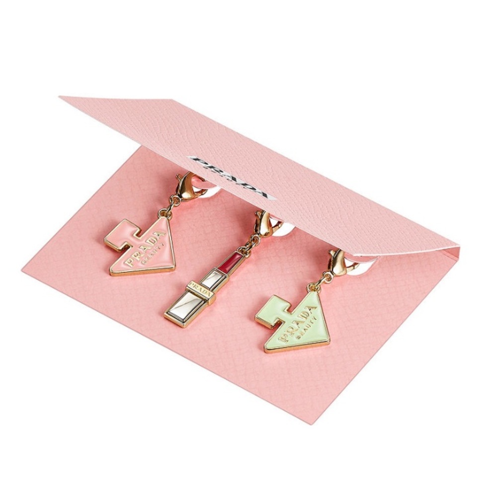 Authentic Prada Beauty Charm Set